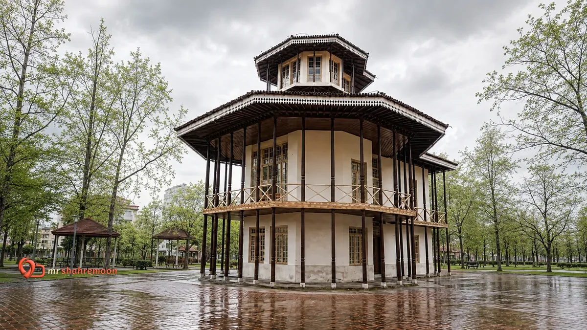 عمارت کلاه‌فرنگی رشت ( عمارت باغ محتشم، عمارت اکبرخان بیگلربیگی )